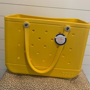NWT Yellow There Bogg Bag Large Original Rare